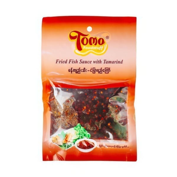 Tomo Fried Fish Sauce with Tamarind (မန်ကျည်းသီး ငံပြာရည်ကြော်) 200g