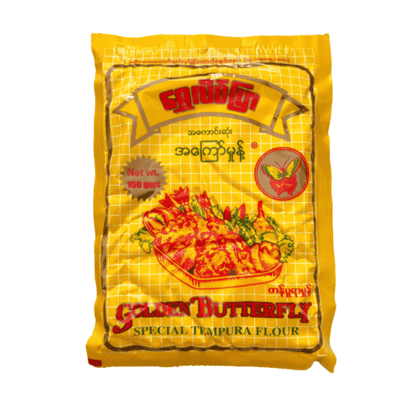Golden Butterfly Tempura Flour မွှေးရွှေလိပ်ပြာ အကြော်မှုန့်