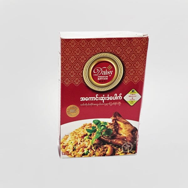 Daisy Biryani ဒေစီ အ​ကောင်းဆုံးဒံ​ပေါက် 140g (3 ​ယောက်စာ)