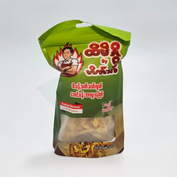 Hti Mi Gwi Fried Potato Seaweed Flavour (ထိမိဂွိ) 100g