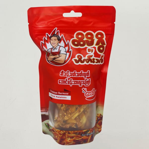 Hti Mi Gwi Spicy Fried Potato (ထိမိဂွိ ပုံမှန်အစပ်) 100g