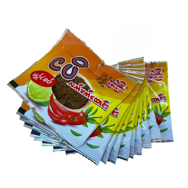 Shan Gyi ရှမ်းကြီး ငပိလက်ဖက် 10pcs