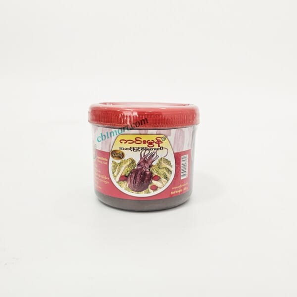 Squid Shrimp Paste ကင်းမွန်အဆင့်မြင့် စိမ်းစားငပိ 400g