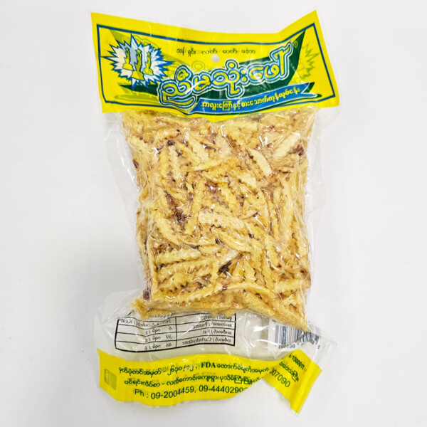 Three Sisters Fried Potato Crinkle Cut Regular (ညီမသုံး​ဖေါ် ငါးရိုးအာလူးကြော် အချို)