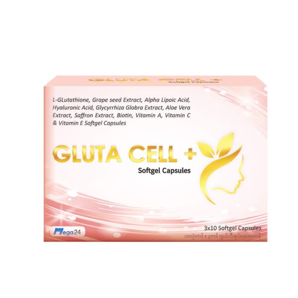 Gluta Cell + (30 softgels capsules)