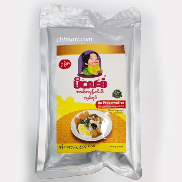 Mi Lay San Mohinga Paste မိလေးစံ အသင့်စားမုန့်ဟင်းခါး အနှစ်ထုတ် (​4 ပွဲစာ)