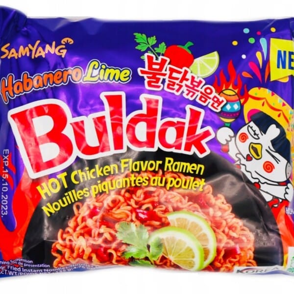 Samyang Buldak Habanero Lime Hot Ramen 135g