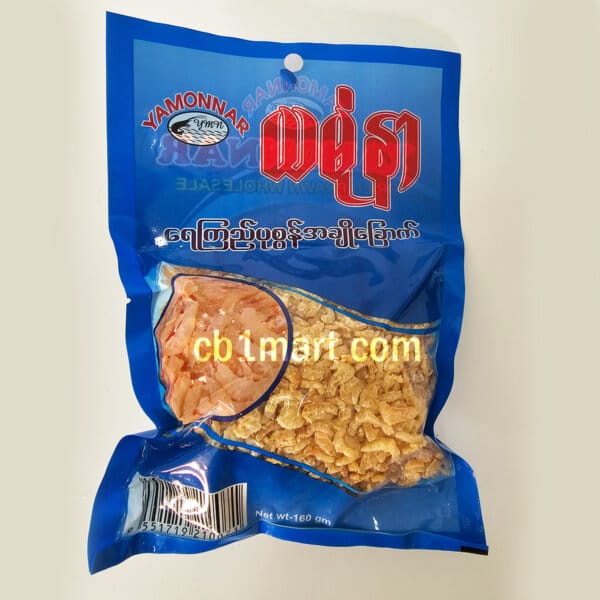 Yamonnar Dried Shrimp ယမုံနာ ပုဇွန်အချို​ခြောက် Regular 160g
