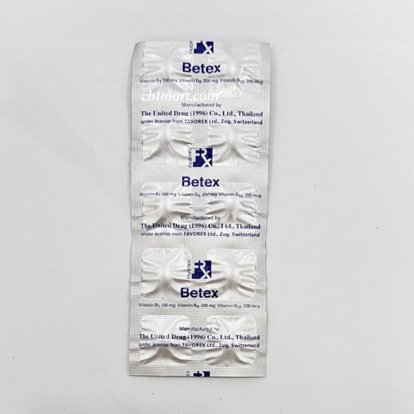 Betex (10 Tablets) မျက်စီအား​ဆေး