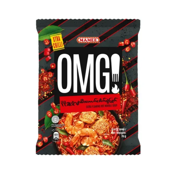 OMG! Extra Flaming Hot Noodle Soup 70g