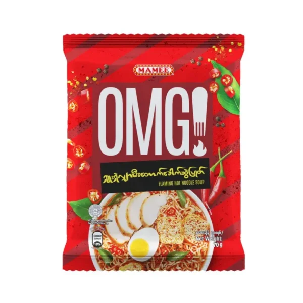 OMG! Flaming Hot Noodle Soup 70g