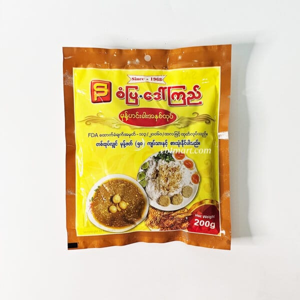 San Pya Daw Kyi Mohinga စံပြဒေါ်ကြည် မုန့်ဟင်းခါး 200g
