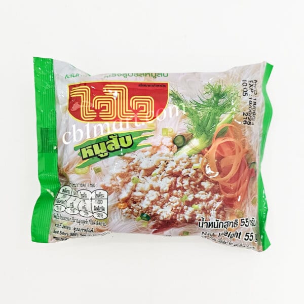 WAI WAI Vermicelli Minced Pork အသင့်စား ဆန်ကြာဇံ 55G