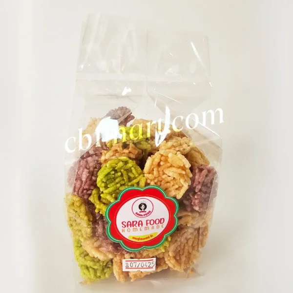 Crispy Rice Cracker Butter Flavour (​ထောပတ်ထမင်း​ခြောက်​ကြော် အဆိမ့်အရသာ)