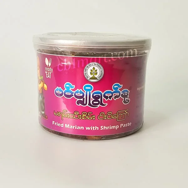 Pin Pyo Ywet Nu ပင်ပျိုရွက်နု (မရမ်းသီးစိမ်းငပိ​ကြော် 320g)