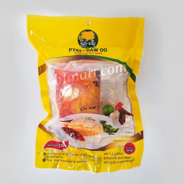 Pyay Daw Oo Traditional Rice Salad (ပြည်​ဒေါ်ဥ ထမင်းသုပ်) 250g