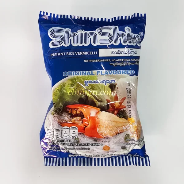 Shin Shin Instant Rice Vermicelli Original Flavour (အသင့်စားဆန်ကြာဇံ)