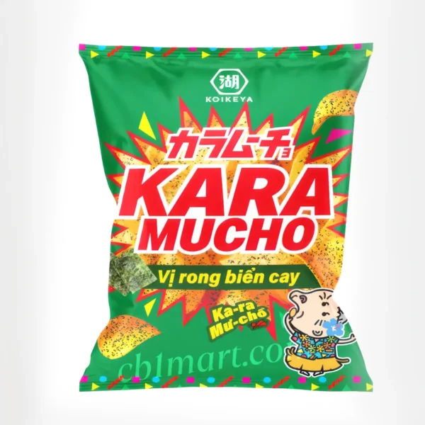 Karamucho Chips Seaweed Flavour Thin (80g)