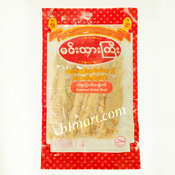 Min Thar Gyi Roasted Dried Shol မင်းသားကြီး ငါးရံမီးကင် (80g)